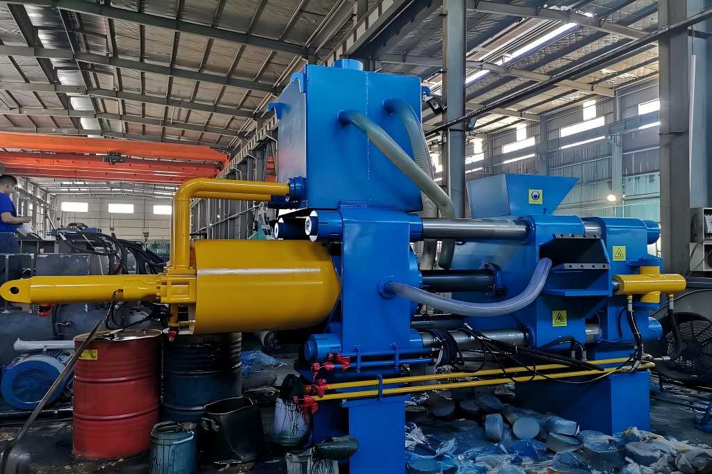 Hydraulic Briquette Press Machine