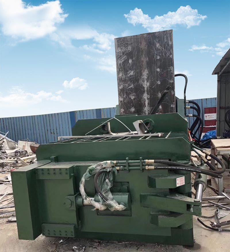 Horizontal Metal Baler Machine