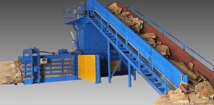 Horizontal Paper Baler