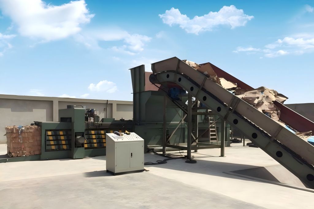 Horizontal Waste Paper Baler