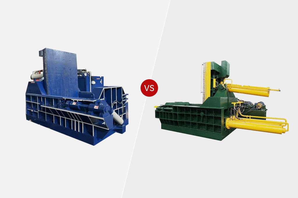 Manual vs. Automatic Scrap Metal Baler